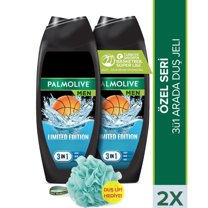 Palmolive MEN TBF Limited Edition 2'li Duş Jeli