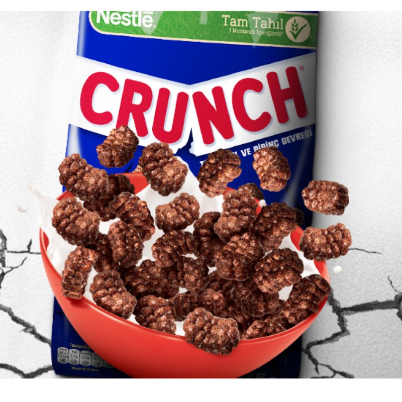 Nestle Crunch Pirinç Gevreği 375 Gr. (6'LI)