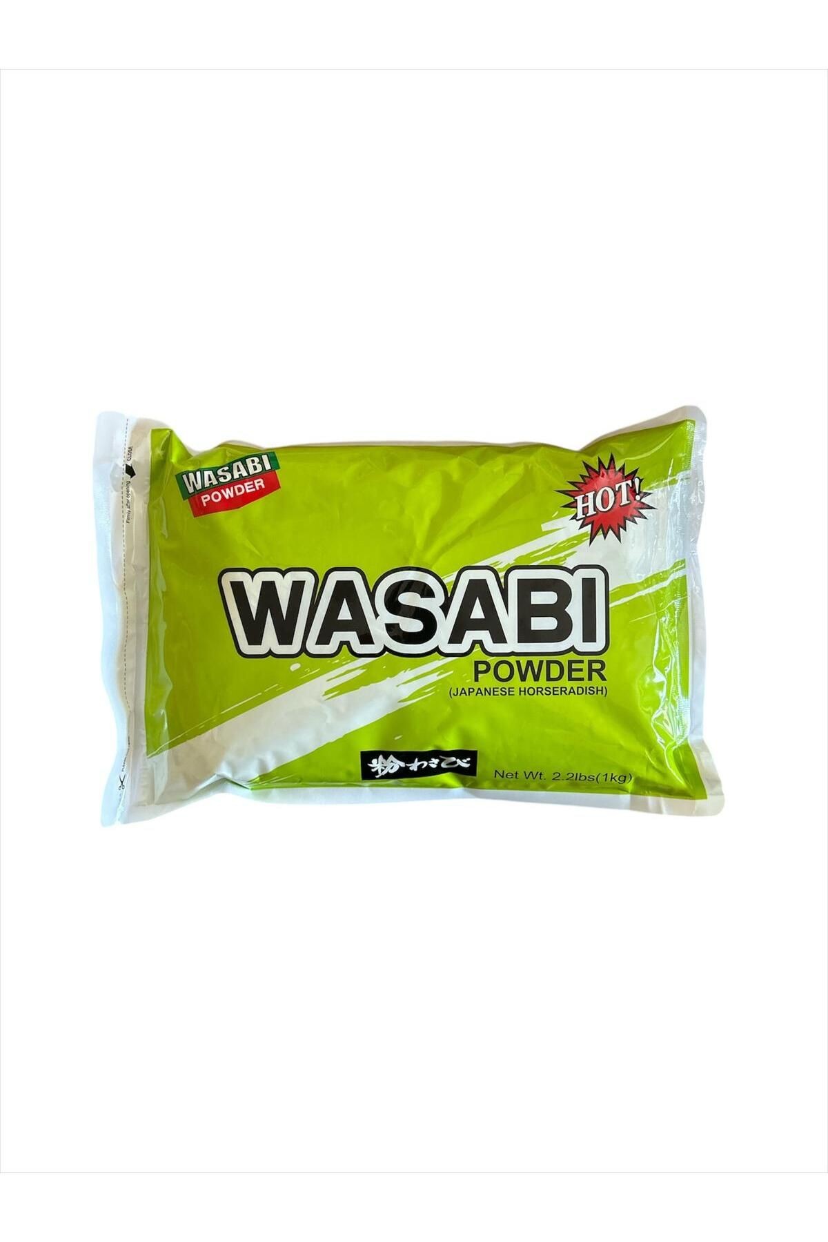 Wasabi 1 Kg, Wasabi Powder 1000 gr, Toz Wasabi, Japon Turbu