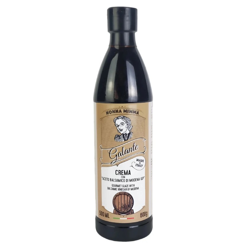 Nonna Mimma Balsamic Krema Glaze 500 Ml, Balzamik Krema, Balzamik siekesi, Et Sosu, Sebze Sosu