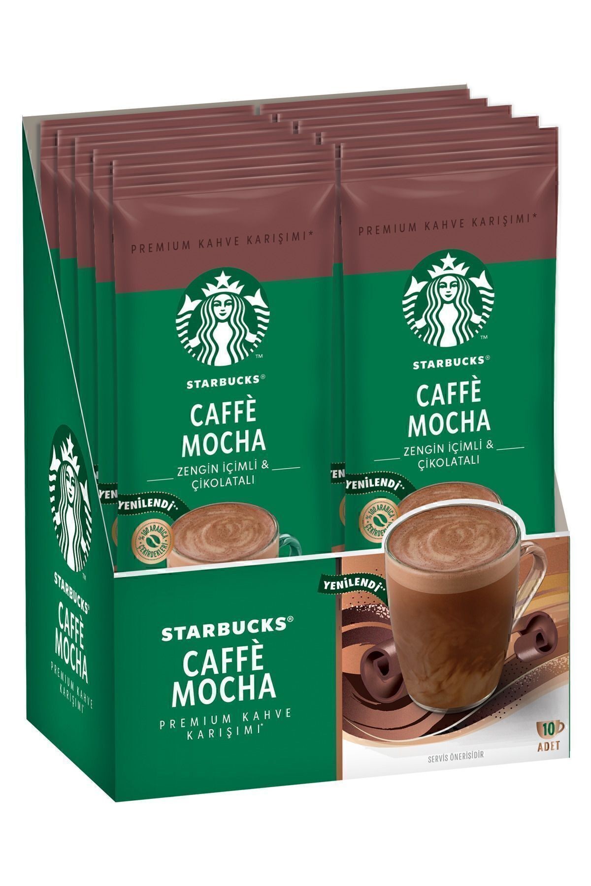 Caffe Mocha Premium Kahve Karışımı 22 Gr X 10 Paket