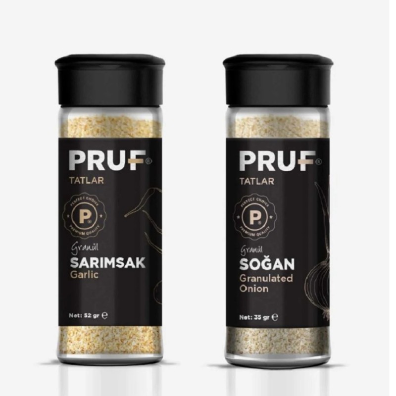 Pruf Sarımsak Granül Soğan Granül 2'li Set