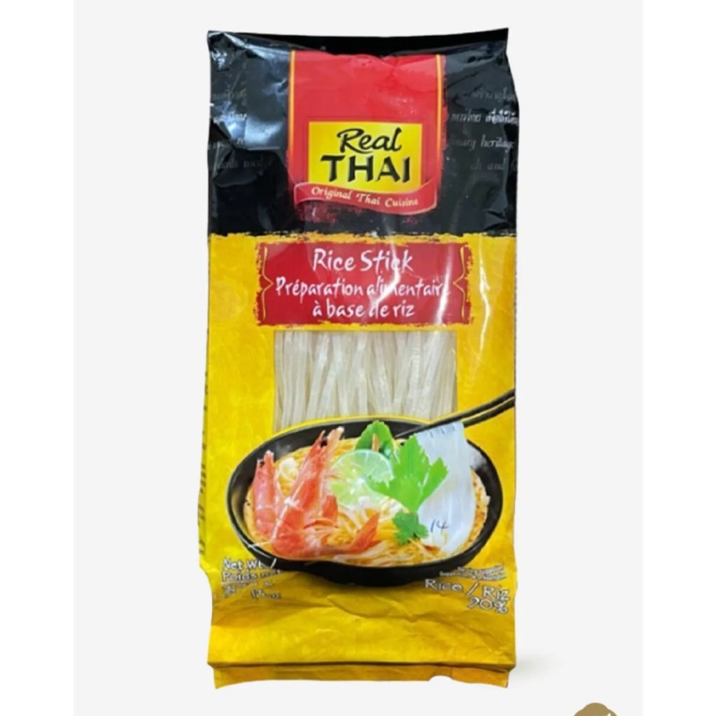 Real Thai Pirinç Çubukları 3mm ( 3mm Thai Rice Stick) - 375g