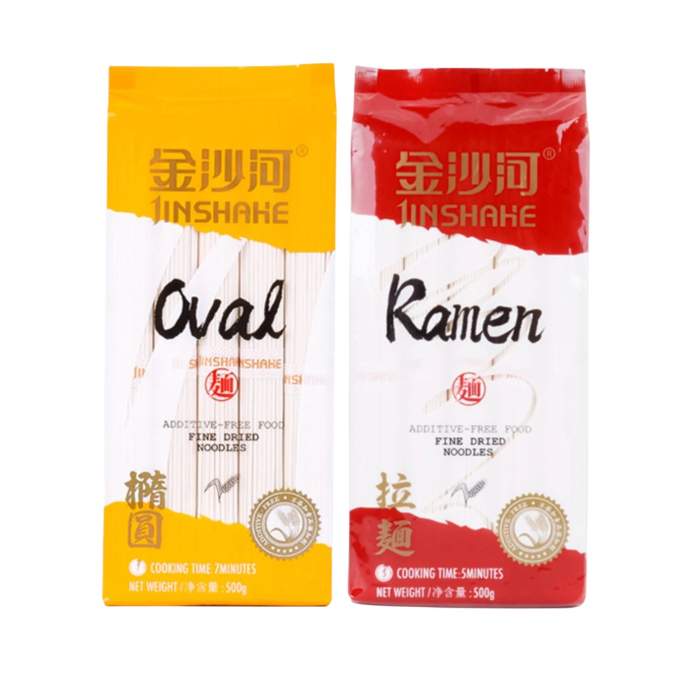 Jinshahe Oval & Ramen Eriştesi (Oval & Ramen Noodle Set) - 1ADET