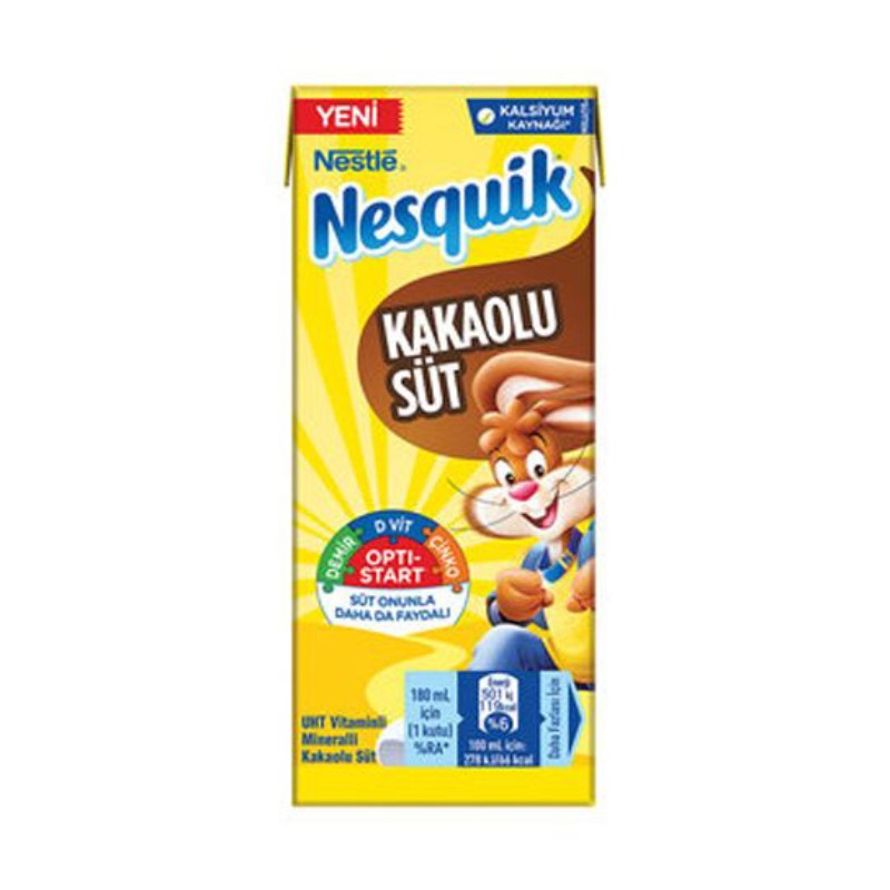 Nestle Kakaolu Süt 180 Ml (27 Adet)