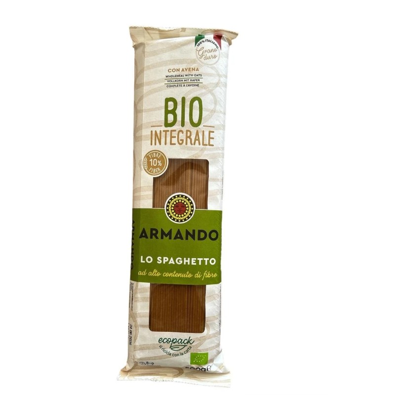Armando Lo Spaghetto 500 gr, Bio İntegrale, İtalyan Makarna, Patates Makarnası, Vegan Makarna