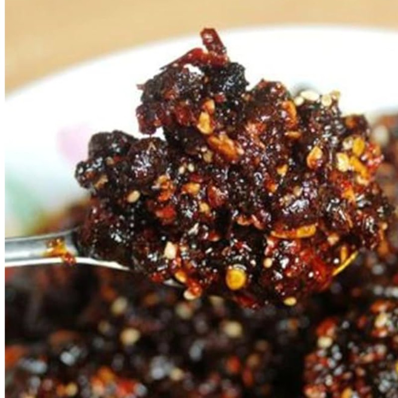 Lao Gan Ma Fremente Edilmiş Soya Fasulye Ezmesi (Acılı Yağlı) - 260g