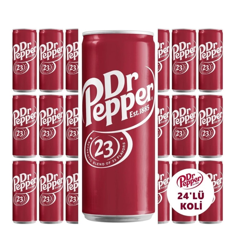 Dr Pepper 330ml 24'lü Koli