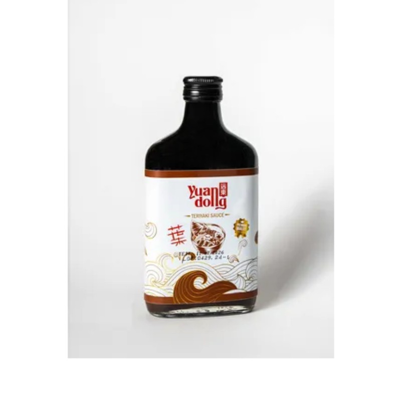 Yuandong 4lü Küçük boy Sos Seti, Soya Sosu, Teriyaki Sosu, Pirinç Sirkesi, İstiridye Sosu, 250 ml