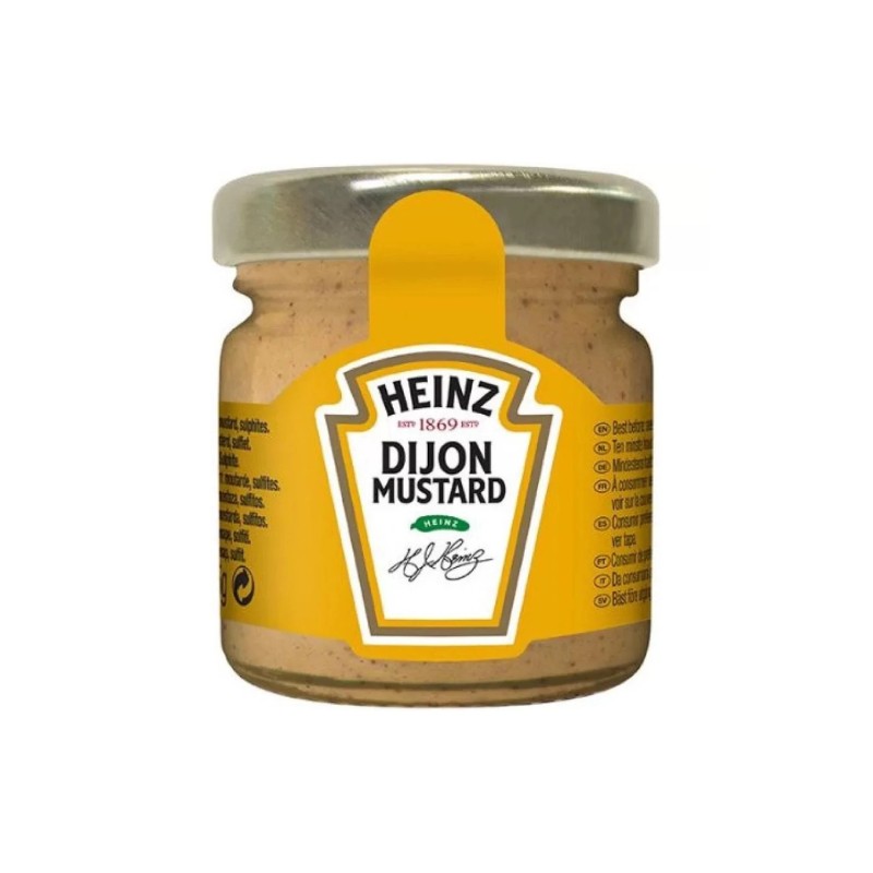 Heinz Hardal Dijon Cam Kavanoz 10 Lu Paket 10x35 G