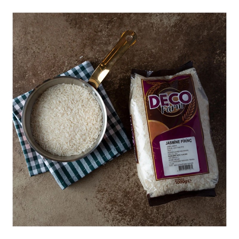 Deco Yasemin Pirinç 1kg Jasmine Rice