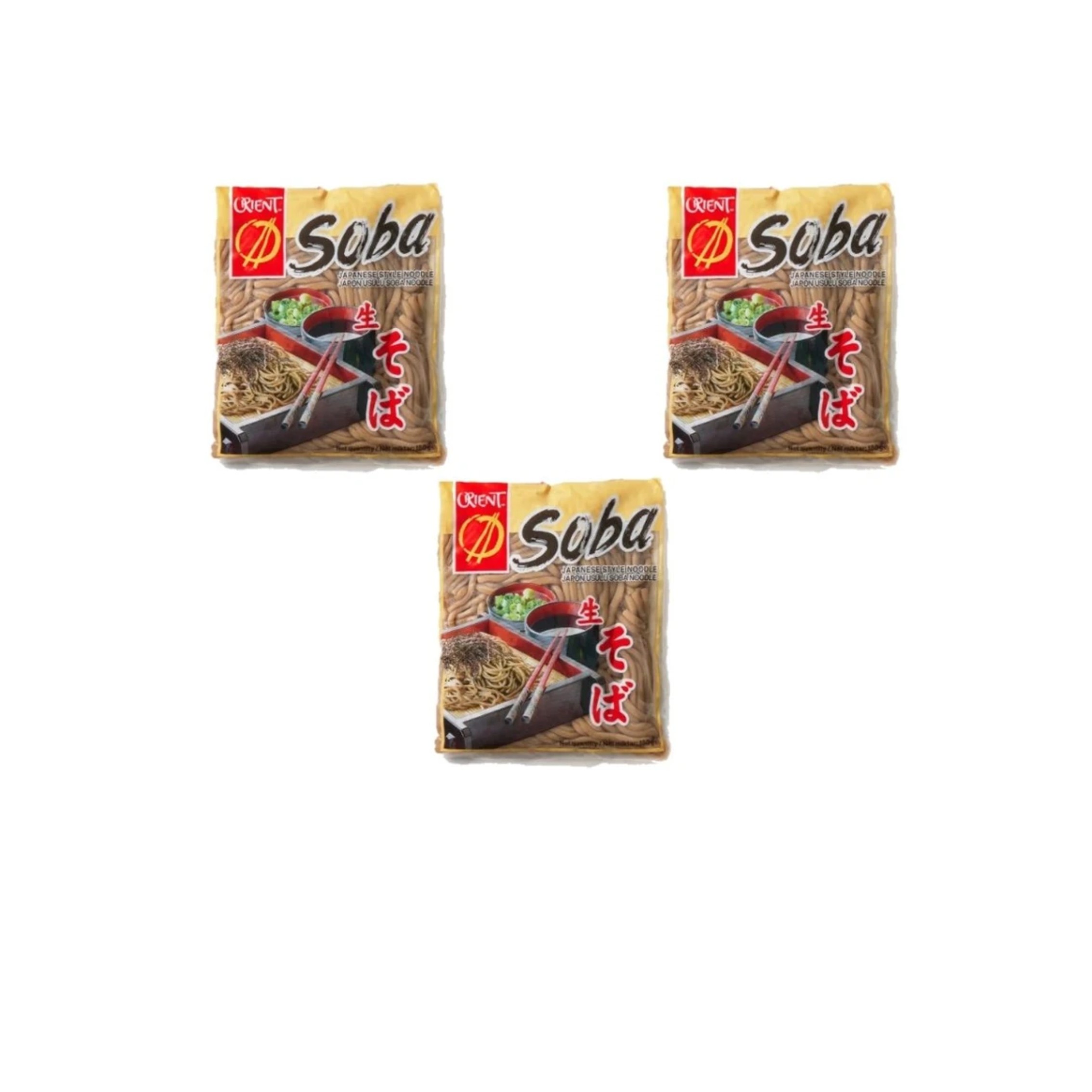 Orient Foods Japon Usülü Soba Noodle 180 gr 3'lü Set