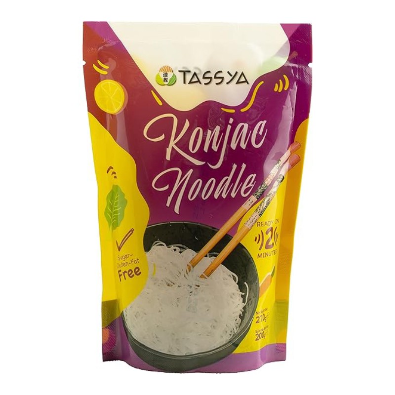 Tassya Shirataki Konjac Noodle 270 gr X 3