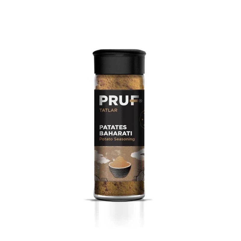 Pruf Patates Baharatı / Potato Seasoning 45 Gr. Sağlıklı Cam Şişe