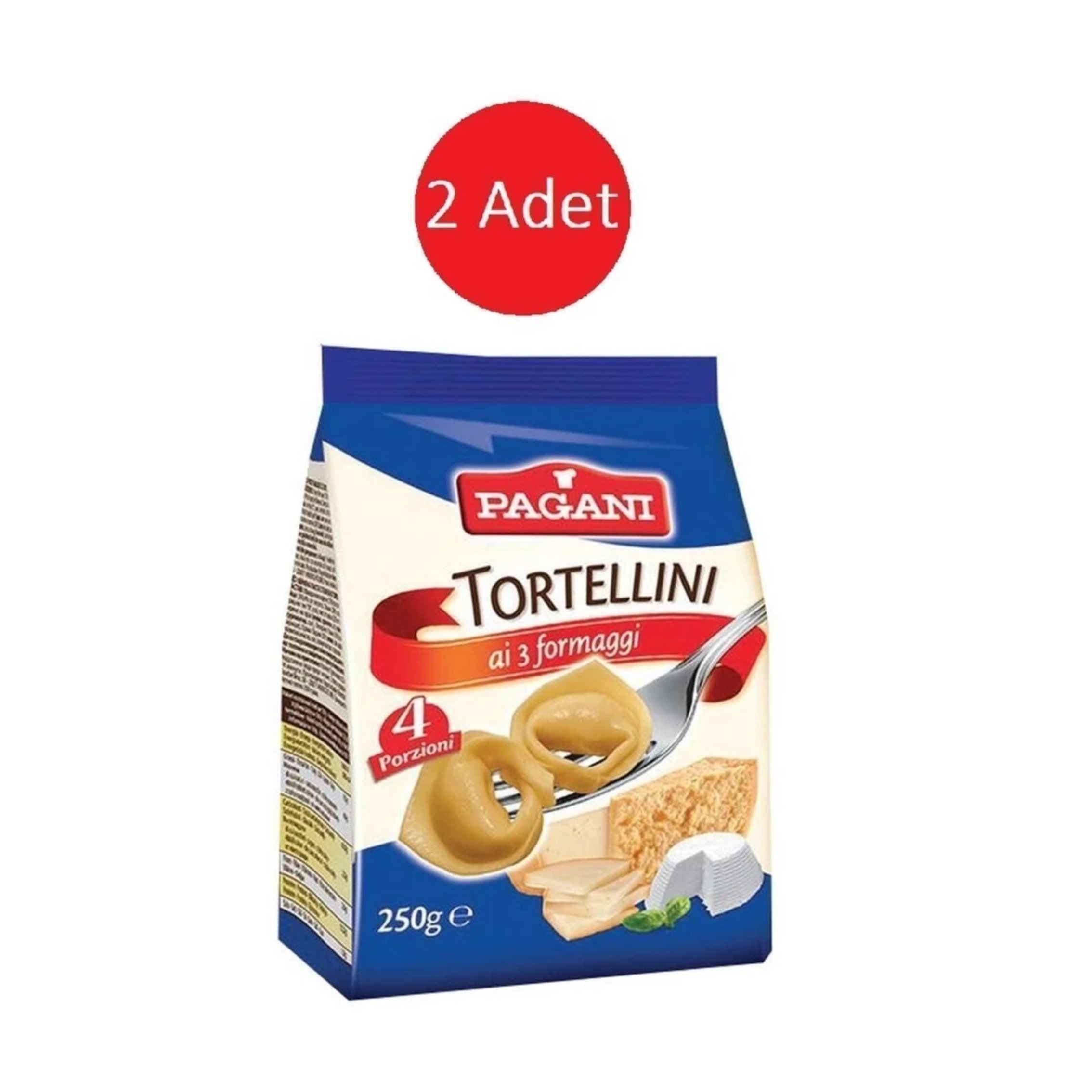 Pagani 3 Peynirli Tortellini Makarna 250 Gr X 2 Adet