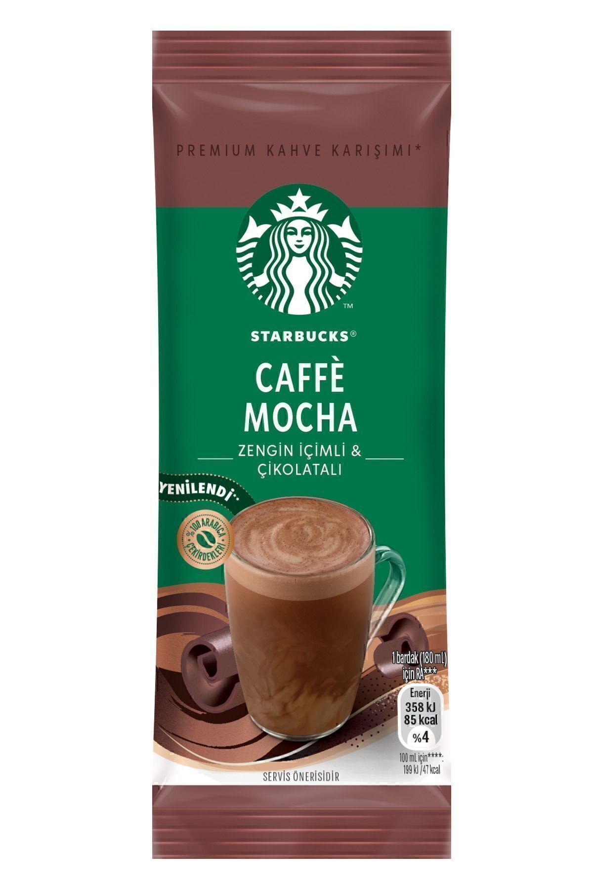 Caffe Mocha Premium Kahve Karışımı 22 Gr X 10 Paket