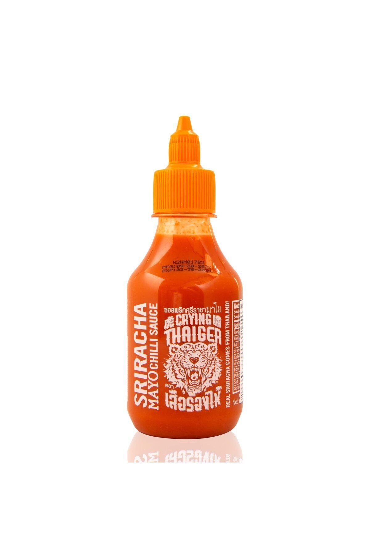 Cryıng Thaıger Srirachalı Mayonez 200 ml, Mayonez Chili Sos, Acılı Mayonez, Küçük Mayonez