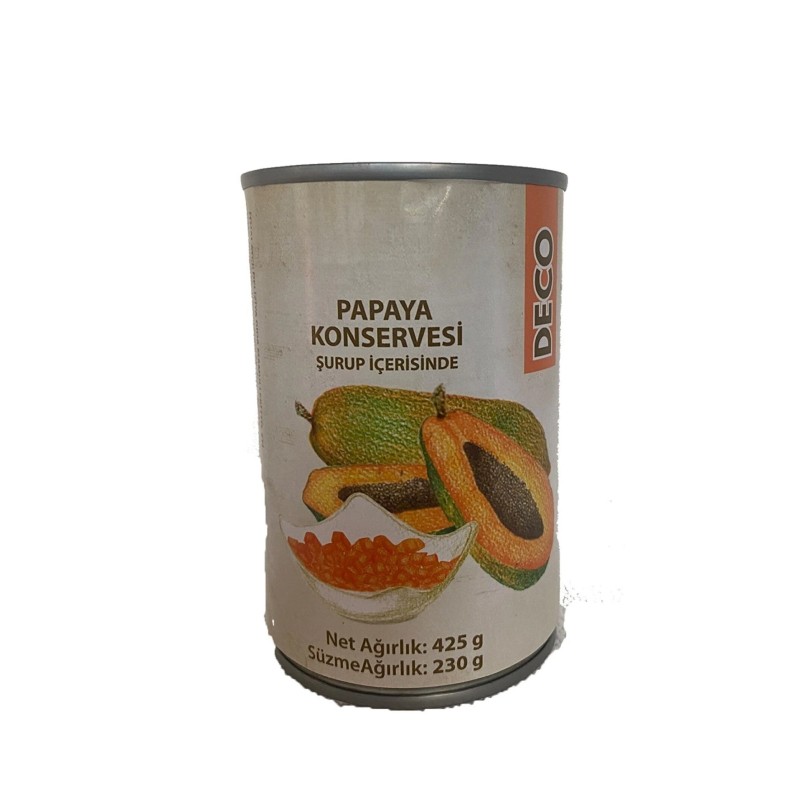 Deco Papaya Konservesi 425 Gr