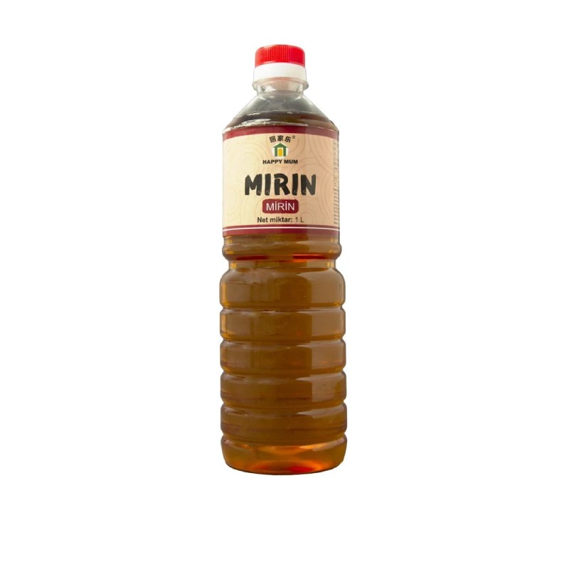 Happy Mum Mirin 1 lt, Tatlı pişirme sosu, Japon Mutfağı, Uzakdoğu Sos, Suşi Sos, Tatlı Sos
