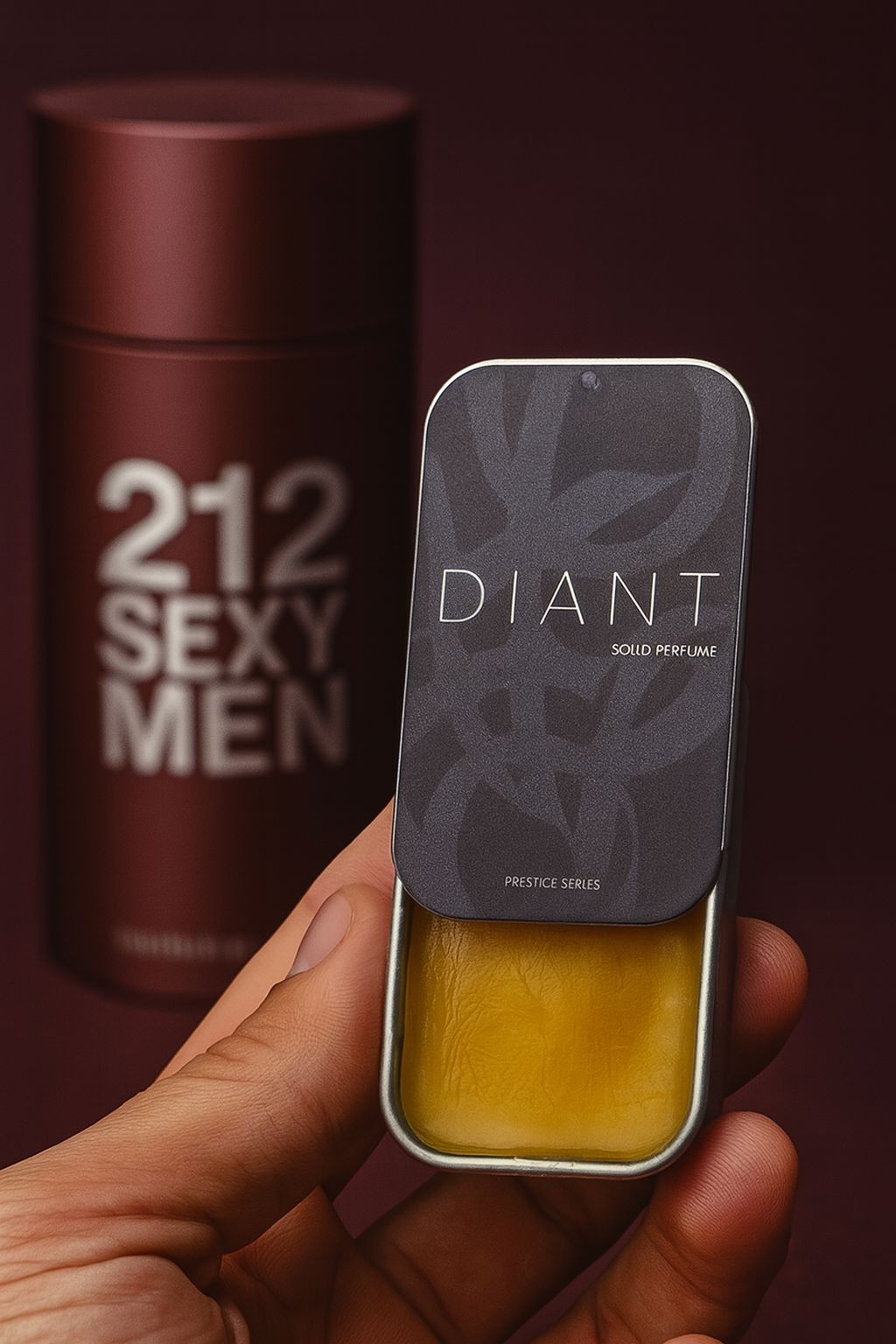 Diant E10 Solid Parfüm (212 Sexy Men Muadili)