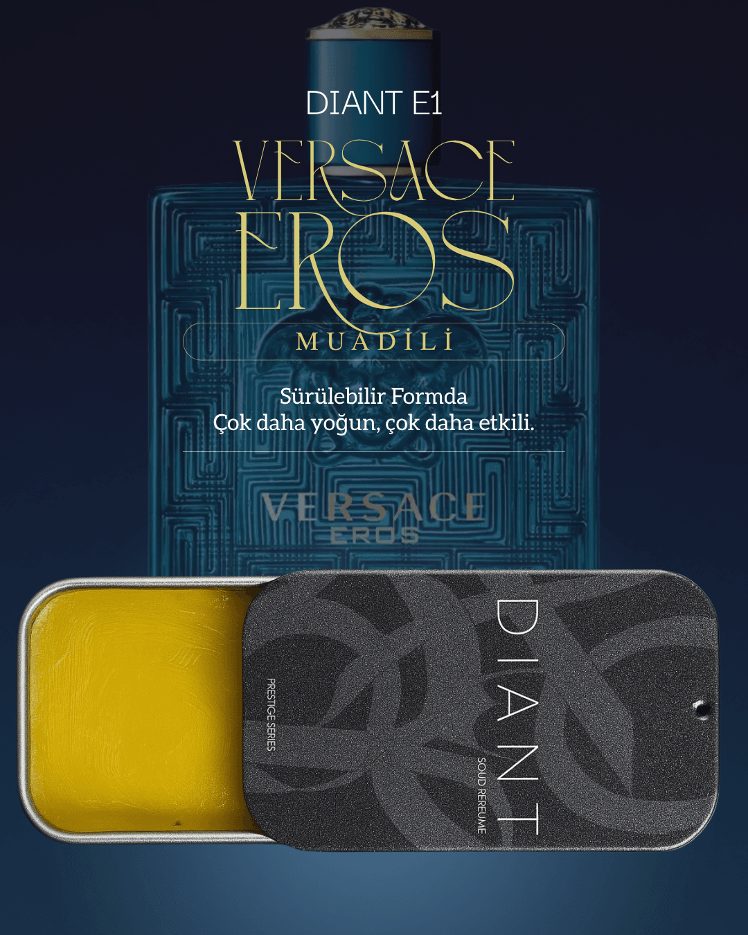 Diant E1 Solid Parfüm (Versace Eros Muadili)
