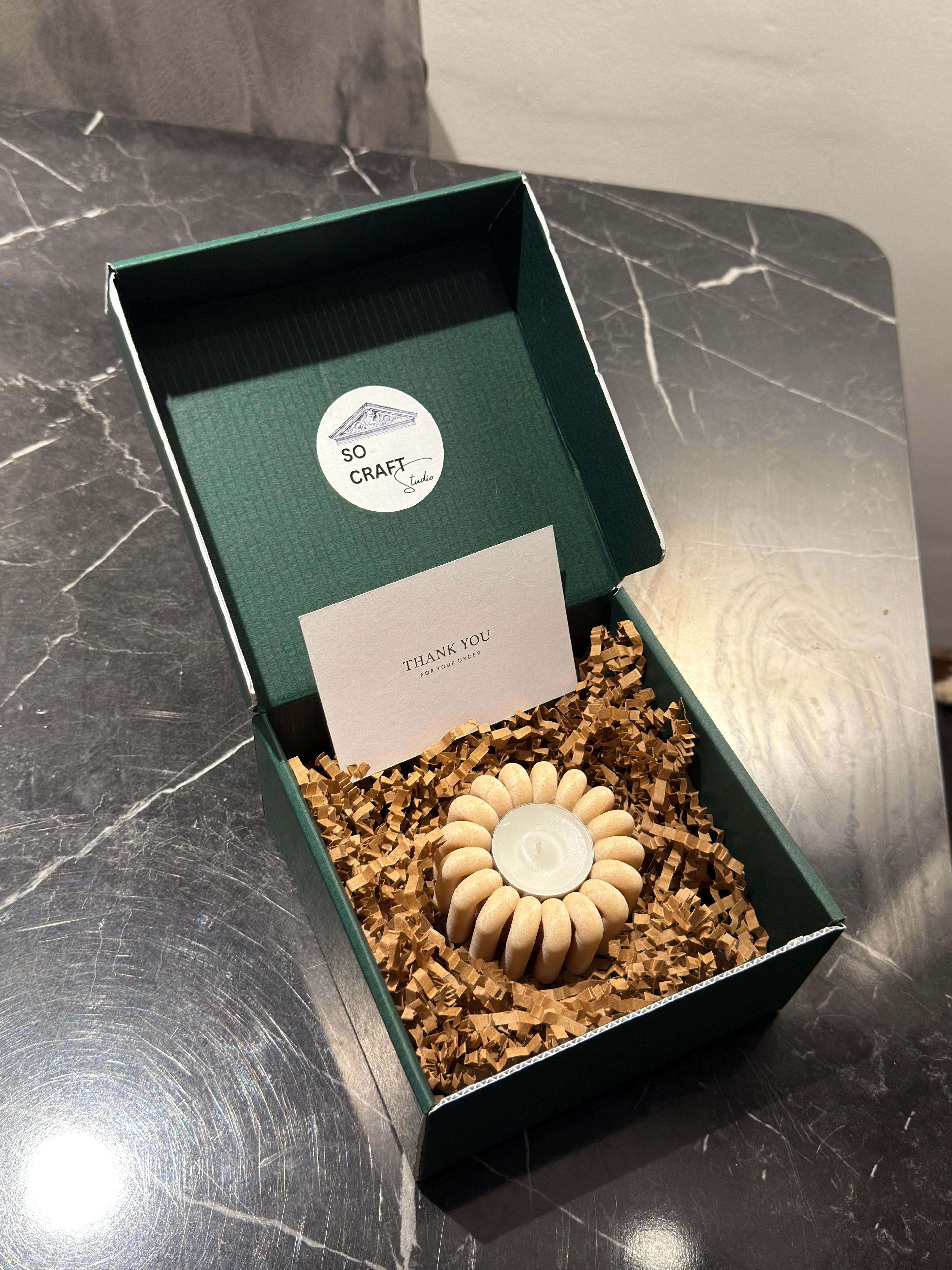 Flora Tealight Mumluk