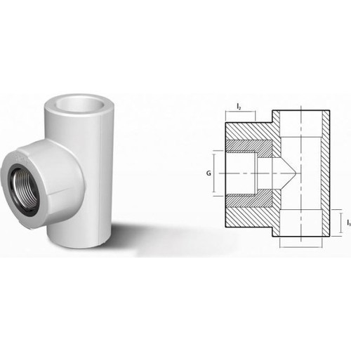 32-1" PPRC İÇ DİŞLİ TE (ALTI KÖŞE)