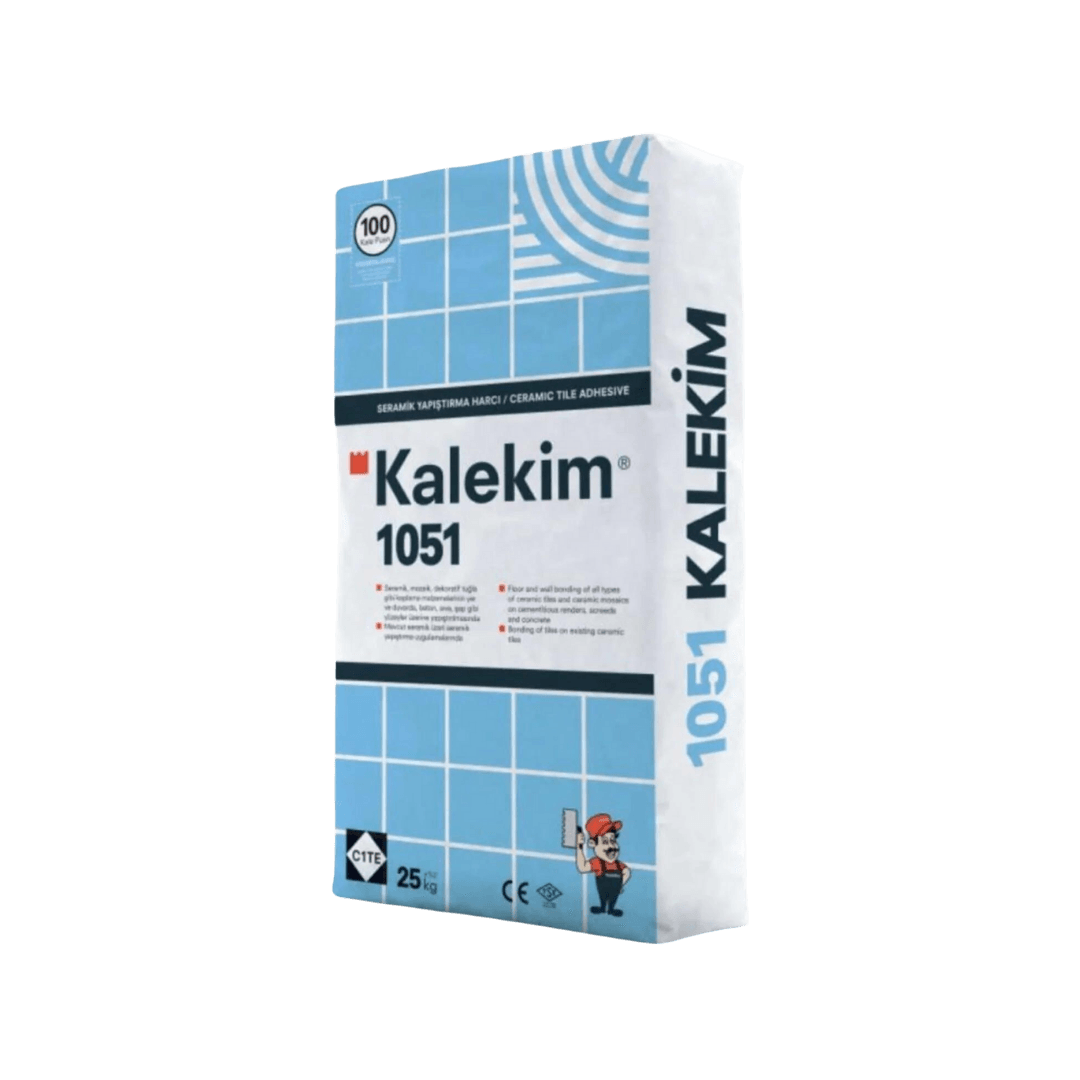 KALEKİM 1051 FAYANS YAPIŞITRICI 25 KG