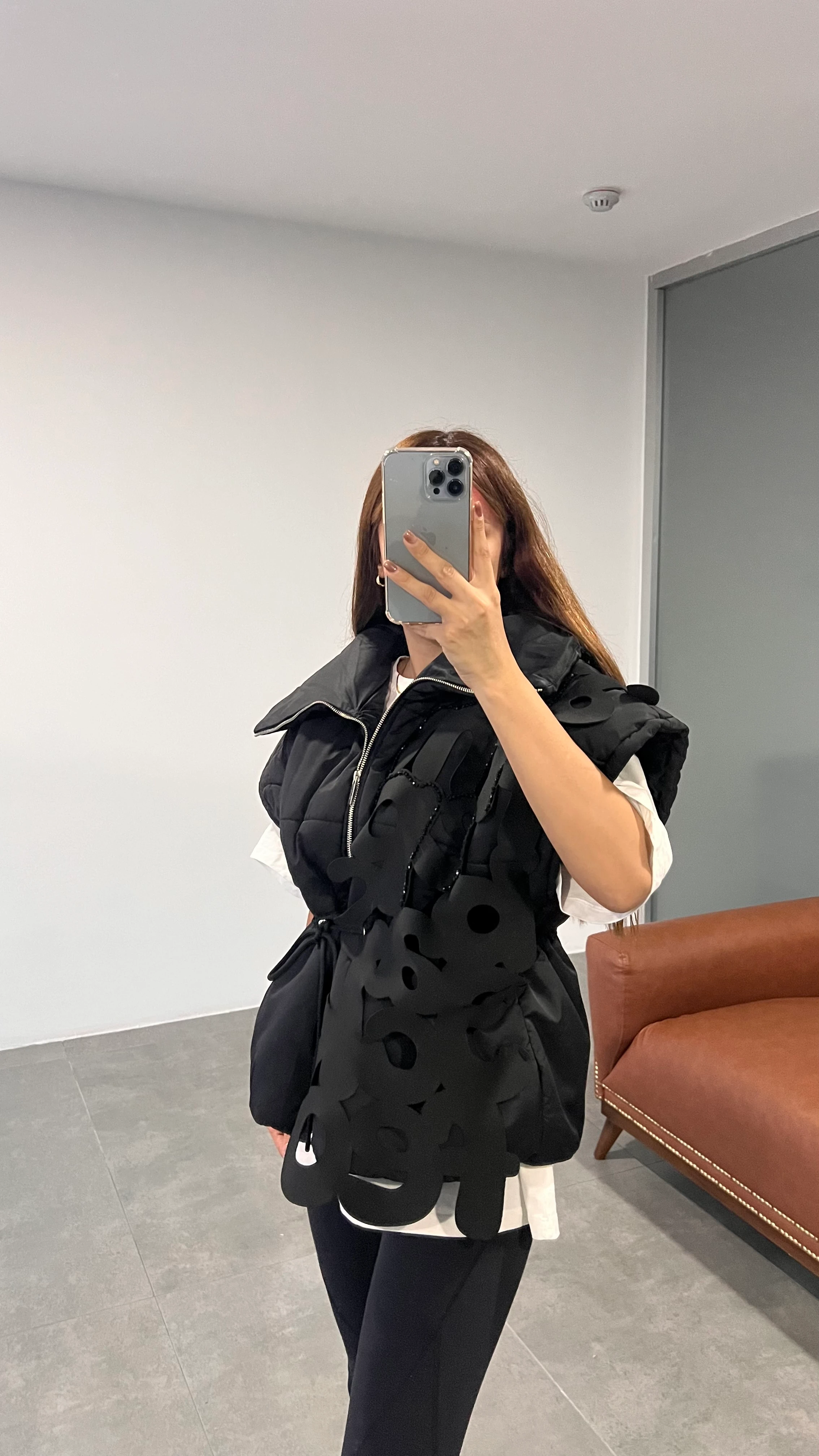 TASARIM YELEK - SİYAH