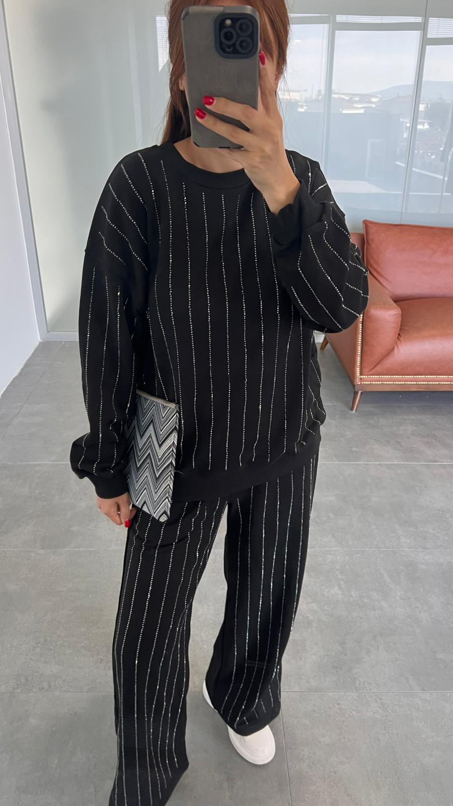 FULL TAŞLI PAMUKLU TAKIM