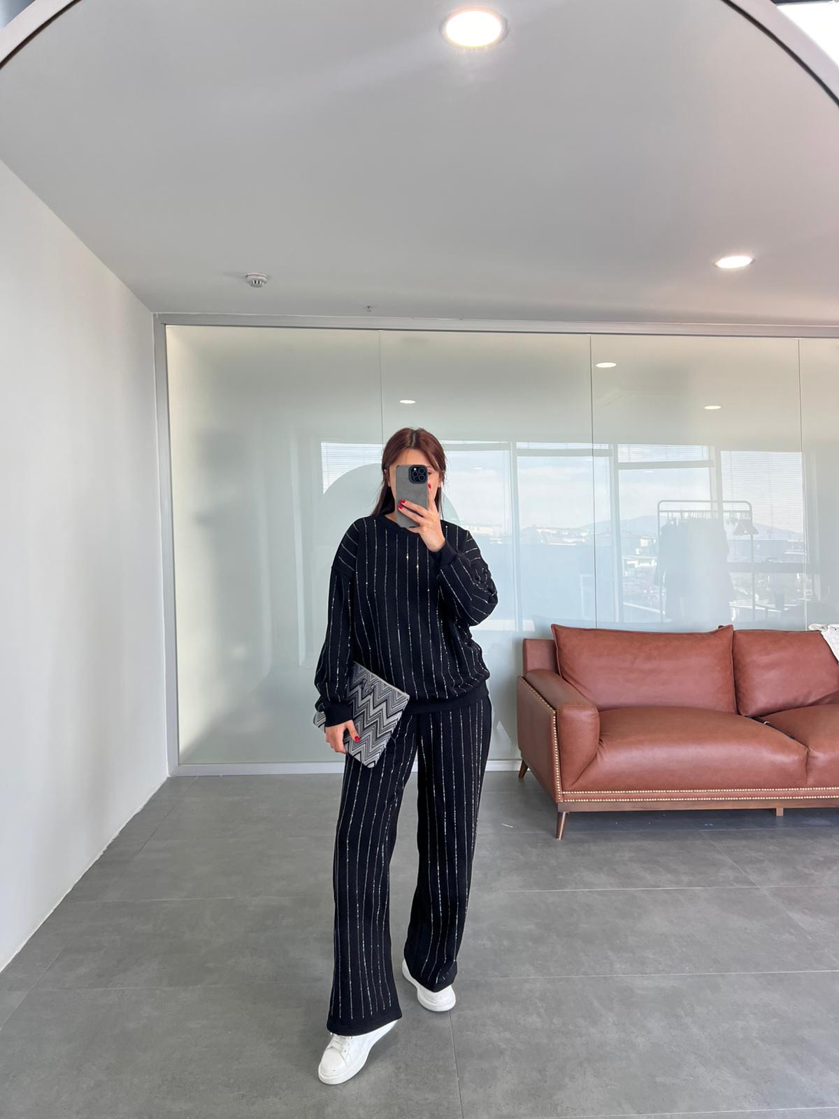 FULL TAŞLI PAMUKLU TAKIM