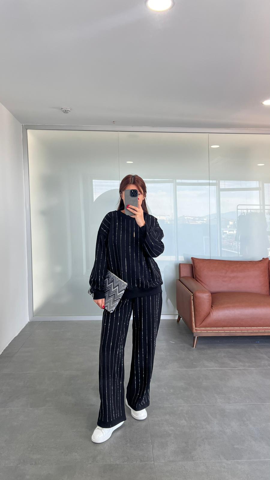 FULL TAŞLI PAMUKLU TAKIM