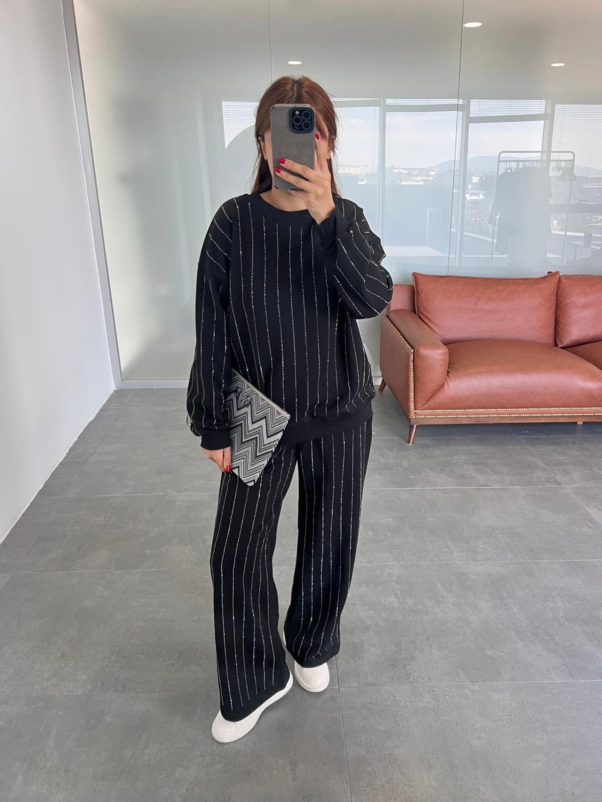 FULL TAŞLI PAMUKLU TAKIM