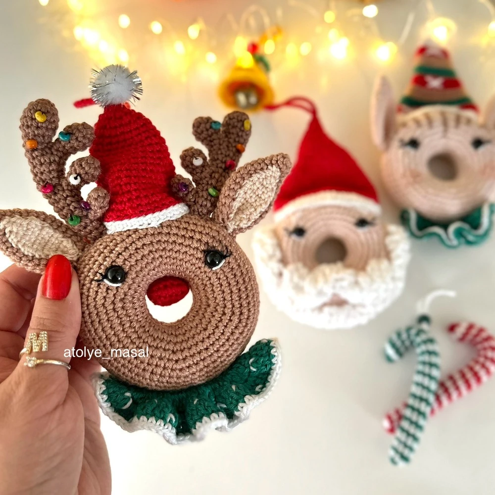 Seti Pattern 5’li Donat Süsler Tarif Seti | 5 Donut Decorations Patterns Set ...