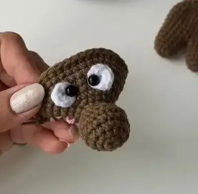 Amigurumi Geyik Göz- 1