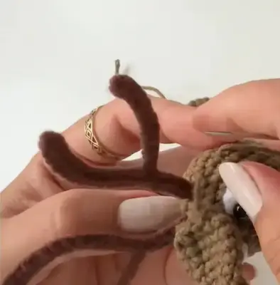Amigurumi Geyik Boynuz- 2
