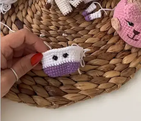 Amigurumi Cow Eyes