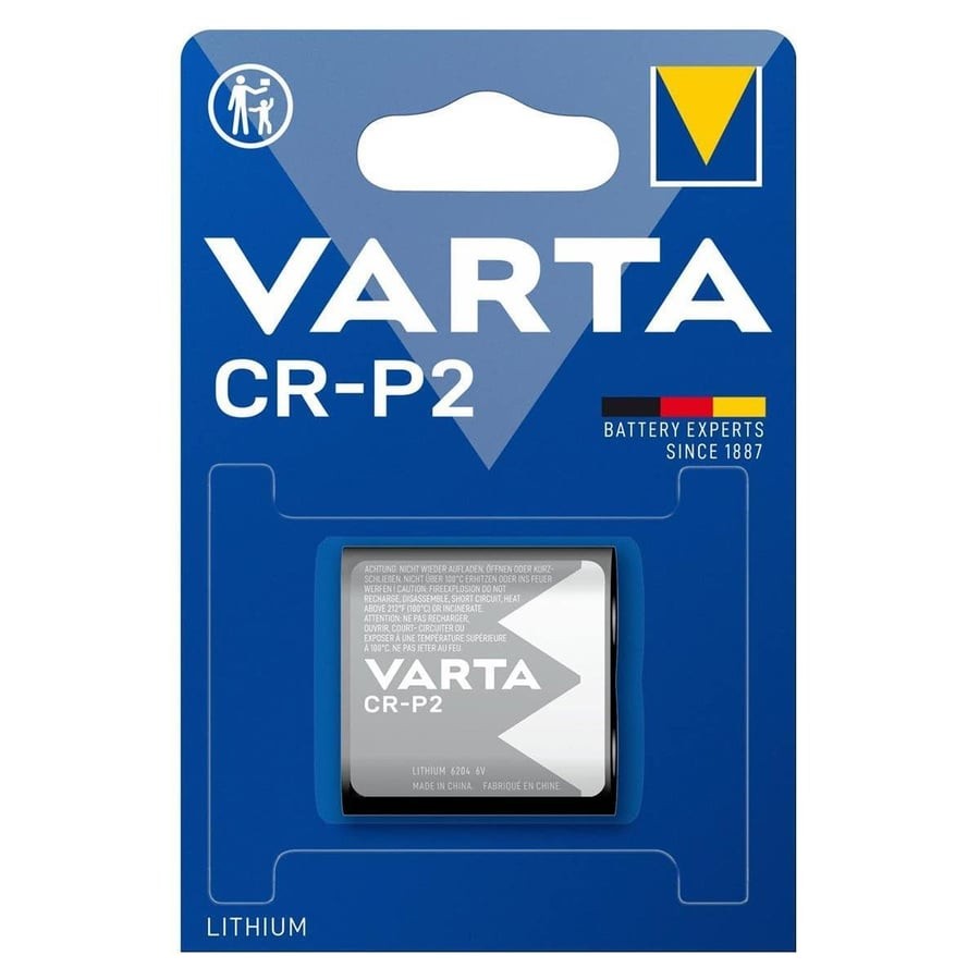 VARTA CR-P2 FOTOSELLİ PİSURLAR VE FOTOSELLİ BATARYA 6V LİTHİUM PİL