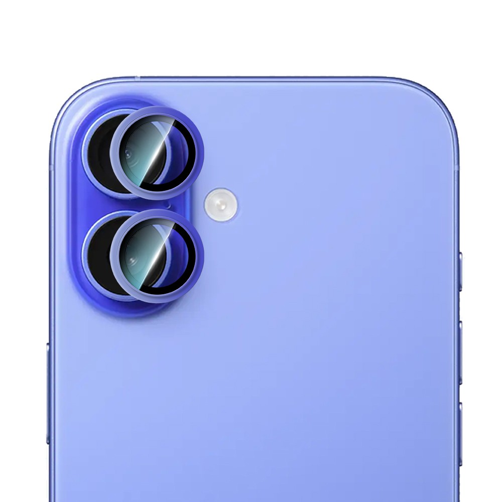 Apple iPhone 16 CaseWorld Alloy Two-Color Serisi Lens Koruyucu