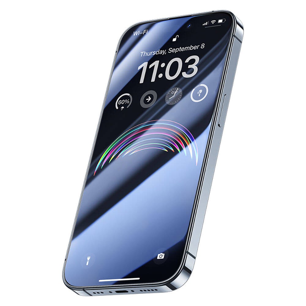 iPhone 15 Pro Benks Anti-Dust Toz Önleyici Özellikli Gaming Ekran Koruyucu