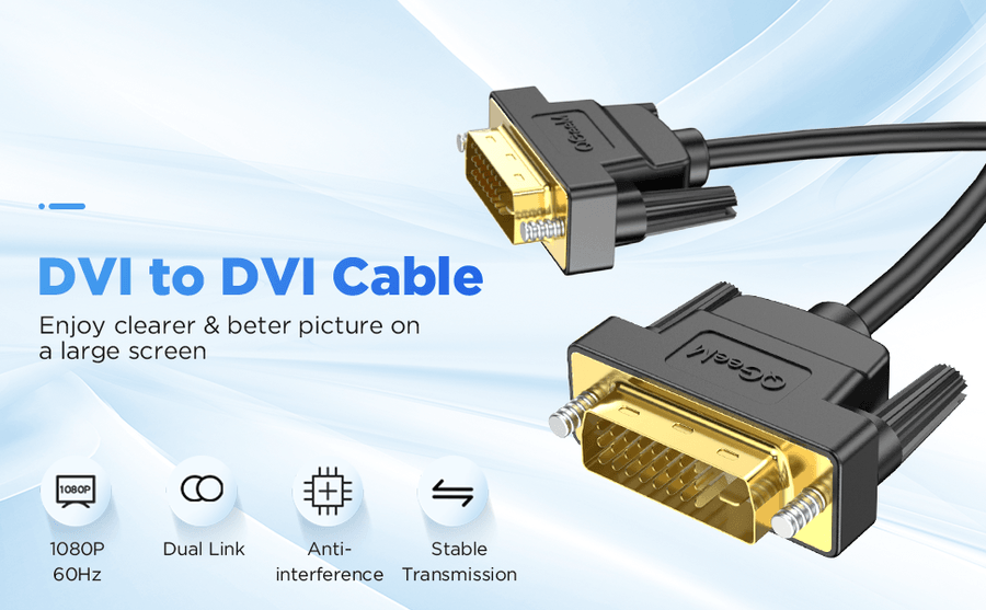 Qgeem QG-HD15 DVI Kablo 1.83M