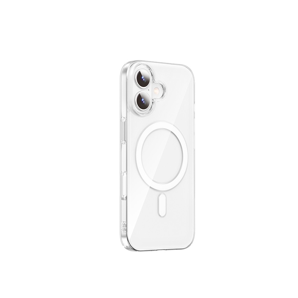Apple iPhone 17 Kılıf M-safe Şarj Özellikli Wiwu YXK-207 Invisible Pro Sert PC Kapak