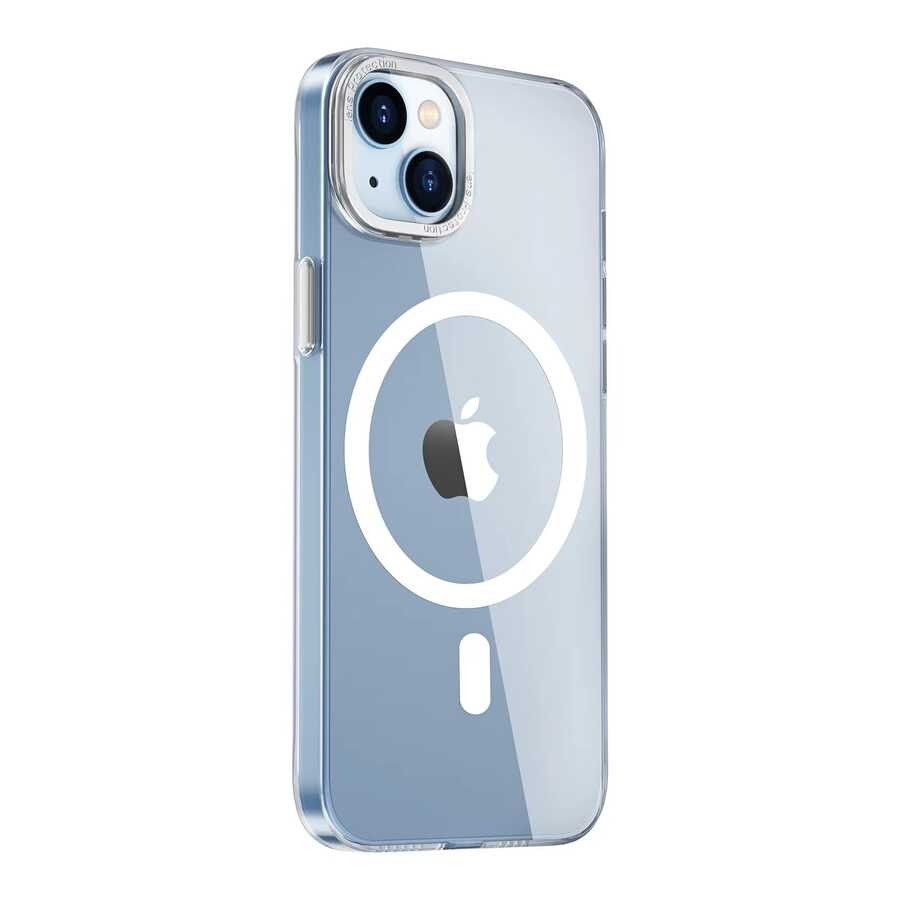 iPhone 14 Kılıf Wiwu MCC-102 Magnetic Crystal Sert PC Kılıf