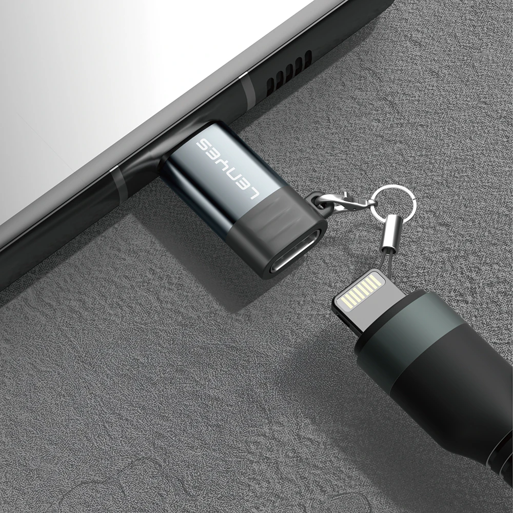Lenyes AX111 Lightning to Type-C Çevirici OTG Adaptör