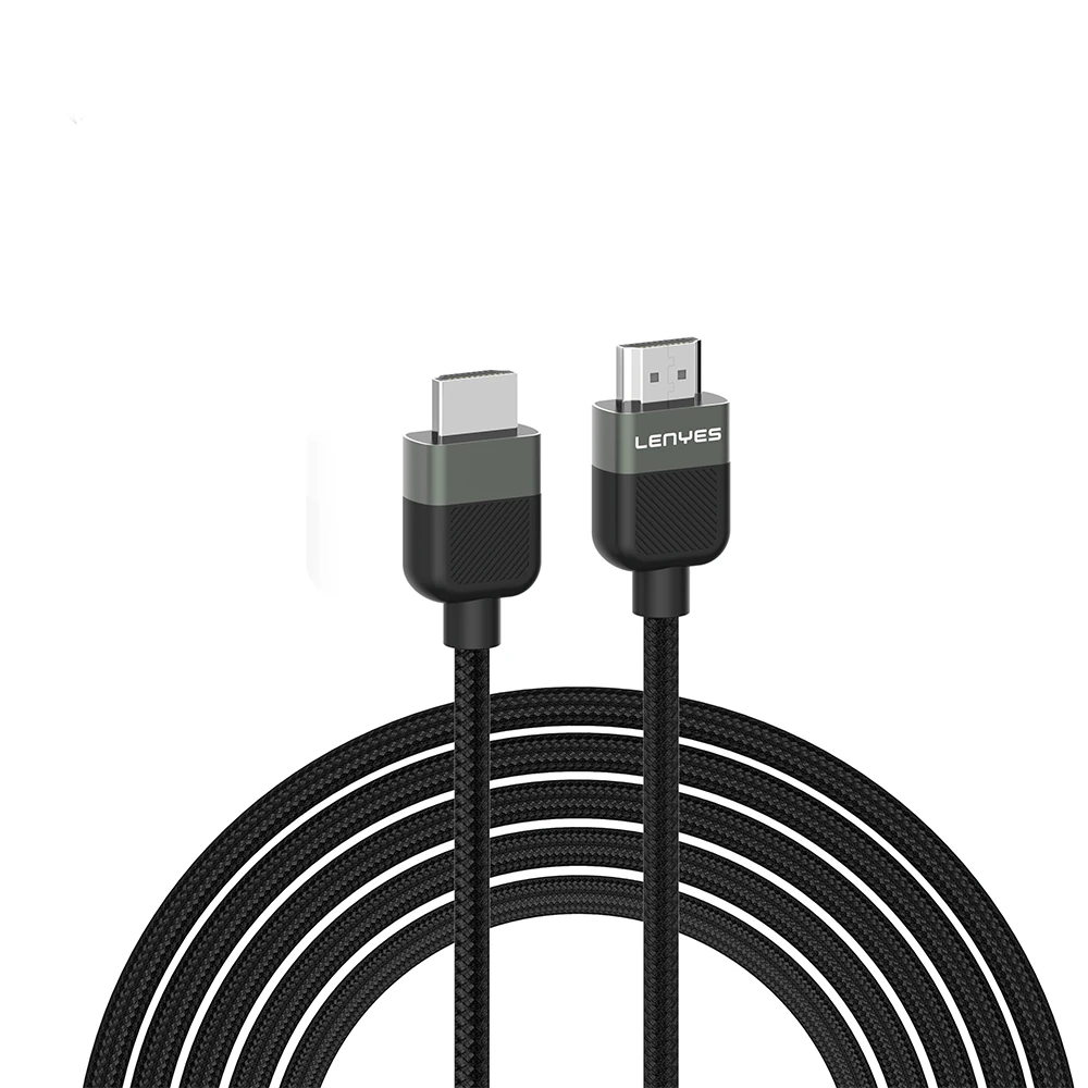 Lenyes AX130 HDTV Görüntü ve Ses Aktarıcı HDMI Kablo Ultra HD 4K 60Hz 1.5M