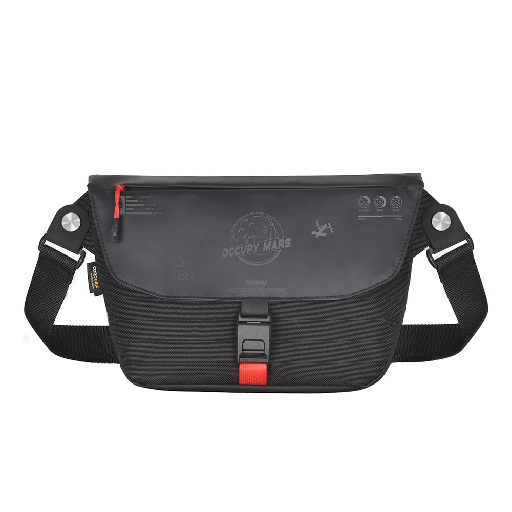 Wiwu Space Exploration Message Bag X Dupont Cordura 1000D Naylon Kumaş Çapraz Vücut Çantası