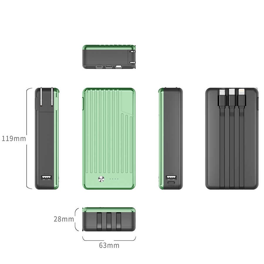 Xipin T106 10000 Mah Powerbank