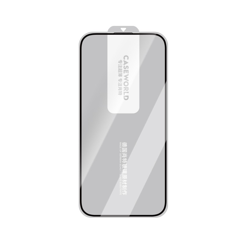 Apple iPhone 15 CaseWorld Ultra-Thin Serisi 0.15mm HD Cam Ekran Koruyucu + Uygulama Aparatlı