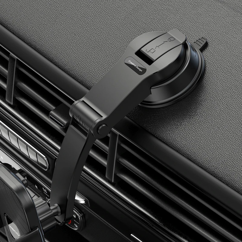 Recci RHO-C39 360 Derece Dönebilen Vantuzlu Araç İçi Telefon Tutucu
