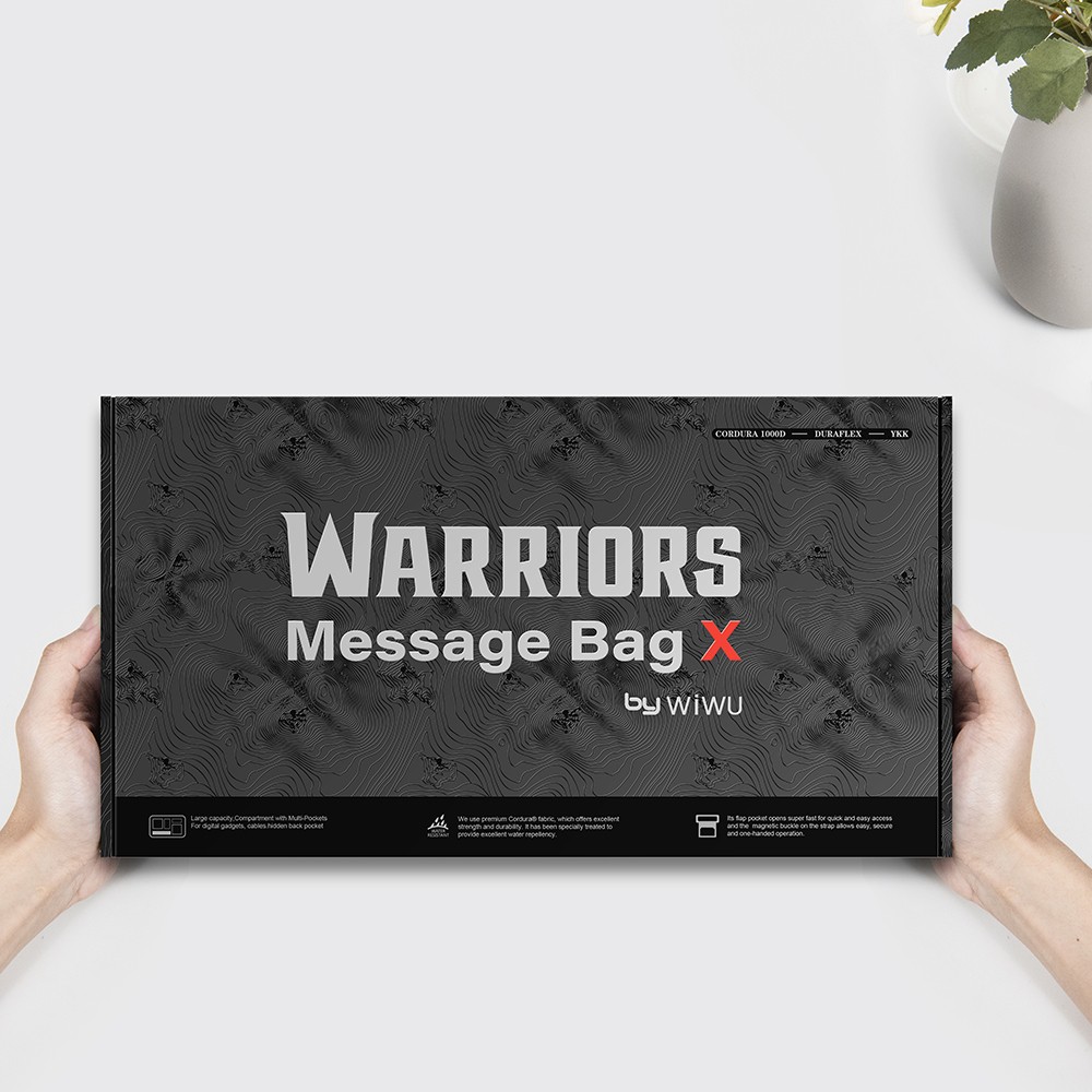 Wiwu Space Exploration Message Bag X Dupont Cordura 1000D Naylon Kumaş Çapraz Vücut Çantası